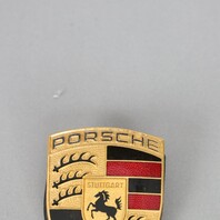 Porsche 911 Boxster Cayenne Hood Emblem Crest Badge 99655921100 OEM Used