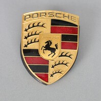 Porsche 911 Boxster Cayenne Hood Emblem Crest Badge 99655921100 OEM Used