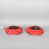 2000-2012 Porsche Boxster Cayman Front Brake Calipers Brembo Pair Red OEM Used