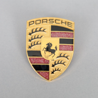 Porsche 911 993 996 997 Boxster 986 987 Cayenne 955 Hood Emblem Crest Badge