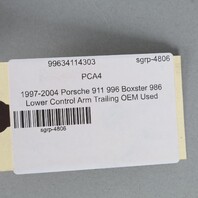 1997-2004 Porsche 911 996 Boxster 986 Lower Control Arm Trailing OEM Used