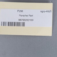 2005-2012 Porsche Boxster 987 Speedometer Cover Leatherette Black OEM Used