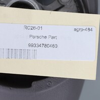 1995-1998 Porsche 911 993 Steering Wheel Tiptronic Grey 99334780460 OEM Used