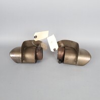 1995-1998 Porsche 911 993 Exhaust Muffler Tip Right Left Pair Set OEM Used
