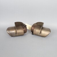 1995-1998 Porsche 911 993 Exhaust Muffler Tip Right Left Pair Set OEM Used