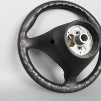 1999-2004 Porsche 911 996 Boxster 986 Steering Wheel 3 Spoke Black OEM Used