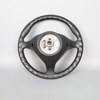 1999-2004 Porsche 911 996 Boxster 986 Steering Wheel 3 Spoke Black OEM Used