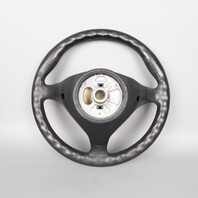 1999-2004 Porsche 911 996 Boxster 986 Steering Wheel 3 Spoke Black OEM Used