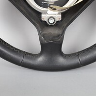 1999-2004 Porsche 911 996 Boxster 986 Steering Wheel 3 Spoke Black OEM Used