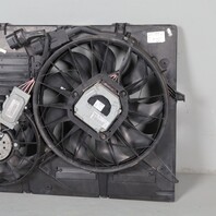 2003-2010 Porsche Cayenne Radiator Fan With Shroud 3.2 4.5 4.8 OEM Used