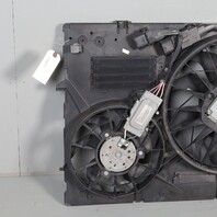 2003-2010 Porsche Cayenne Radiator Fan With Shroud 3.2 4.5 4.8 OEM Used