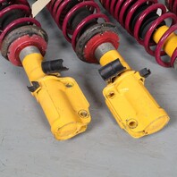 1995-1998 Porsche 911 993 Coilover Strut Shock Set Front Rear Koni OEM Used