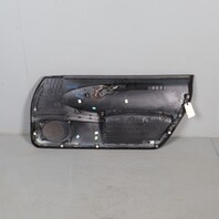1997-1999 Porsche Boxster 986 Left  Door Panel Leatherette Black OEM Used