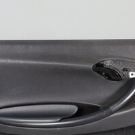 1997-1999 Porsche Boxster 986 Left  Door Panel Leatherette Black OEM Used