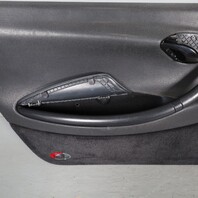1997-1999 Porsche Boxster 986 Left  Door Panel Leatherette Black OEM Used