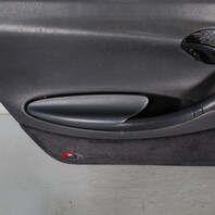 1997-1999 Porsche Boxster 986 Left  Door Panel Leatherette Black OEM Used