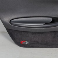 1997-1999 Porsche Boxster 986 Left  Door Panel Leatherette Black OEM Used