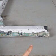 12-19 Porsche 911 991 Rear Body Frame Support Reinforcement OEM Used NOTE
