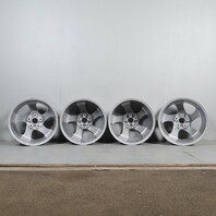 Porsche 911 993 996 Boxster 986 Hollow Spoke Wheel Set 18 X 10 / 8 Paint Blems