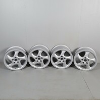 Porsche 911 993 996 Boxster 986 Hollow Spoke Wheel Set 18 X 10 / 8 Paint Blems