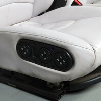 1995-1998 Porsche 911 993 Front Seats Marble Grey Leather Pair OEM Used