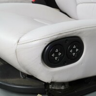 1995-1998 Porsche 911 993 Front Seats Marble Grey Leather Pair OEM Used