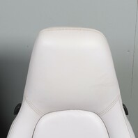 1995-1998 Porsche 911 993 Front Seats Marble Grey Leather Pair OEM Used