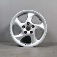 Porsche 911 993 996 Wheel 18 X 10 "Techno" Twist Rim BENT AS IS