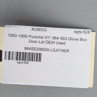 1990-1998 Porsche 911 964 993 Glove Box Door Lid OEM