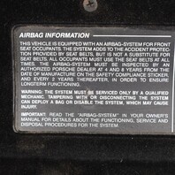 1990-1998 Porsche 911 964 993 Glove Box Door Lid OEM