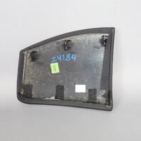 99-04 Porsche 911 996 Boxster 986 Console Trim Pair Leather Black OEM Used