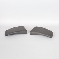1997-1998 Porsche Boxster Front Console Trim Cover Pair Leatherette Black OEM