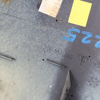 1997-1998 Porsche Boxster Front Console Trim Cover Pair Leatherette Black OEM