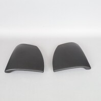 99-04 Porsche 911 996 Boxster 986 Console Trim Pair Leather Black OEM Used