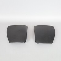 99-04 Porsche 911 996 Boxster 986 Console Trim Pair Leather Black OEM Used