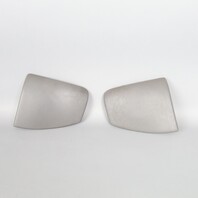1999-2004 Porsche 911 Boxster Console Trim Pair Grey Leather OEM Used