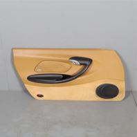 1999-2004 Porsche Boxster 986 Left Door Panel Leatherette Beige OEM Used