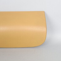 1999-2004 Porsche 911 Boxster Right Dashboard Cover Leather Beige OEM Used