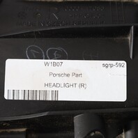 2009-2012 Porsche Boxster Cayman Headlight Right Xenon OEM Used NOTE