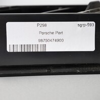 2005-2012 Porsche Boxster 987 Quarter Panel Air Vent Left OEM Used