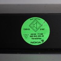 1995-1998 Porsche 911 993 Convertible Amp Amplifier Nokia OEM Used