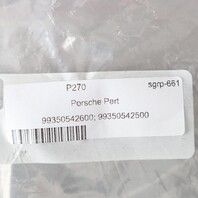 1995-1998 Porsche 911 993 Rear Bumper Guard Buffer Left Right Pair OEM Used