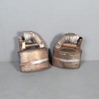 1995-1998 Porsche 911 993 Exhaust Muffler Right Left Pair With Bypass OEM Used