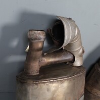 1995-1998 Porsche 911 993 Exhaust Muffler Right Left Pair With Bypass OEM Used