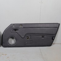 1995-1998 Porsche 911 993 Door Panels Pair Set Left Right Black OEM