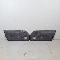 1995-1998 Porsche 911 993 Door Panels Pair Set Left Right Black OEM