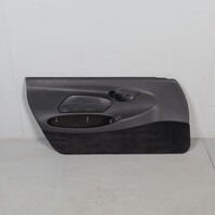 1997-1999 Porsche Boxster 986 Left  Door Panel Leatherette Black OEM Used