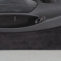 1997-1999 Porsche Boxster 986 Left  Door Panel Leatherette Black OEM Used