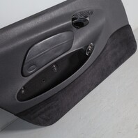 1997-1999 Porsche Boxster 986 Left  Door Panel Leatherette Black OEM Used