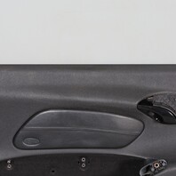1997-1999 Porsche Boxster 986 Left  Door Panel Leatherette Black OEM Used